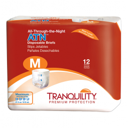 Tranquility ATN Tranquility 2185-Tranquility ATN Maximum Protection Incontinence Brief, Medium (BG/1