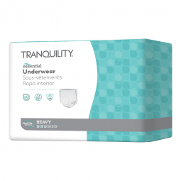 Tranquility Essential Tranquility 2603-Select Heavy Protection Absorbent Underwear, Extra Small, Und