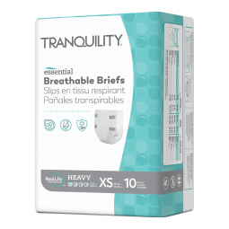 Tranquility Essential Tranquility 2743-Tranquility Essential Heavy Incontinence Brief, Extra Small (