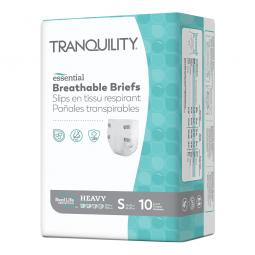 Tranquility Essential Tranquility 2744-Tranquility Essential Heavy Incontinence Brief, Small (CS/100