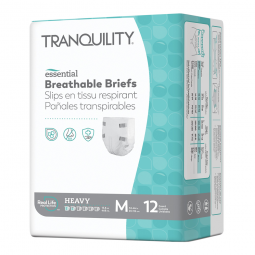 Tranquility Essential Tranquility 2745-Tranquility Essential Heavy Incontinence Brief, Medium (BG/12