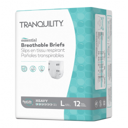 Tranquility Essential Tranquility 2746-Tranquility Essential Heavy Incontinence Brief, Large (BG/12)