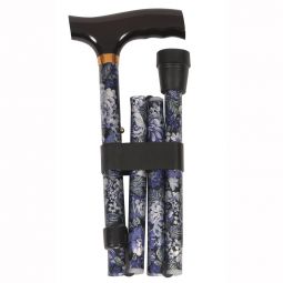 PCP 2135 Folding Adjustable Cane with Fritz Handle