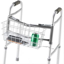 PCP 5166 Wire Basket for Dual Release Walker - White