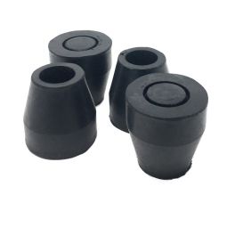 PCP 6106 Replacement Quad Cane Tips - 5/8 in Diameter (4 Pack)
