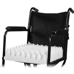 PCP 6221 Convoluted Foam Wheelchair Cushion - Blue