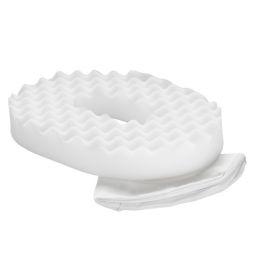 PCP 6235 Convoluted Foam Ring Cushion - White