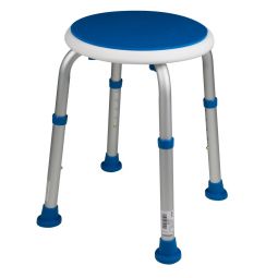 PCP 7101 Adjustable Padded Round Safety Stool - Blue