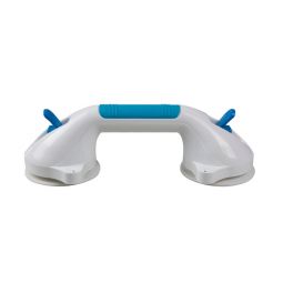 PCP 9200 Suction-Grip Grab Bar with Red and Green Safety Indicators - White