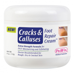 PediFix Cracks & Calluses Pedifix P3305-ft Moisturizer PediFix Cracks & Calluses 4 oz Jar Scented Cr