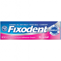Fixodent Original Procter & Gamble 00076660300385-Fixodent Original Denture Adhesive Cream, 1.4 oz, 
