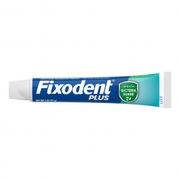 Fixodent Plus Breath Bacteria Guard Procter & Gamble 03700096070-Denture Adhesive Fixodent Plus Brea