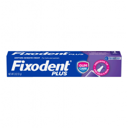 Fixodent Plus Gum Care Procter & Gamble 07666030021-Denture Adhesive Fixodent Plus Gum Care Cream 2 