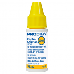 Prodigy Diabetes Care 53310-Prodigy Blood Glucose Control Solution, Low Level, Glucose Meter Control