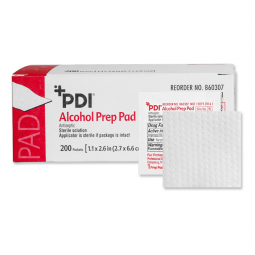 PDI Professional Disposables B60307-PDI Alcohol Prep Pad, 2 x 2 Inch, Applicators & Swabsticks (CS)