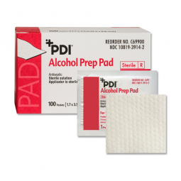 PDI Professional Disposables C69900-PDI Alcohol Prep Pad, 2-1/2 x 3 Inch, Applicators & Swabsticks (