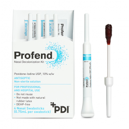 Profend Professional Disposables X12048-Profend Impregnated Nasal Swabstick Kit, Applicators & Swabs
