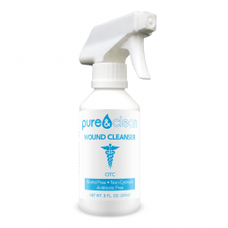 Pure&Clean Pure & Clean 852421007027-Pure & Clean Wound Cleanser, 8 oz. Pump Bottle, Cleansers (BT)