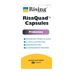 RisaQuad Rising Pharmaceuticals 64980014703-RisaQuad Probiotic Dietary Supplement, Probiotics (BT)