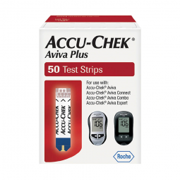 Accu-Chek Aviva Plus Roche Diabetes Care 06908217001-Accu-Chek Aviva Plus Blood Glucose Test Strips,