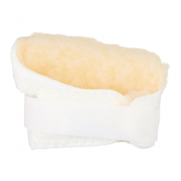 Rolyan Performance Health A8122-Palm Protector Rolyan Foam/Sherpa Fabric Right Hand Cream/White One 