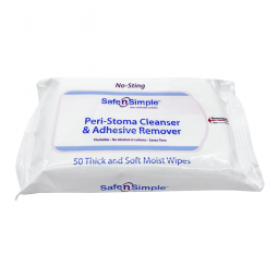 Safe n Simple Safe N Simple SNS00525-Safe n Simple Adhesive Remover Wipes, Adhesive Removers (CS)