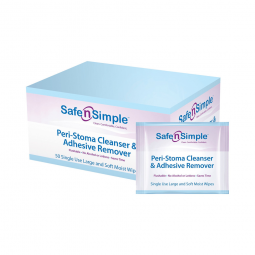 Safe n Simple Safe N Simple SNS00550-Safe N Simple Adhesive Remover, 5 x 7 in Wipe, Adhesive Remover