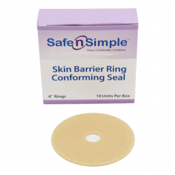 Safe n' Simple Safe N Simple SNS684U4-Adhesive Seal Safe n' Simple 4 in Conforming, Ostomy Accessori