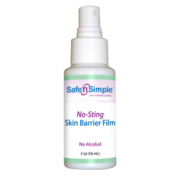Safe N Simple No-Sting Safe N Simple SNS80792-Safe n Simple Skin Barrier Film Spray Bottle, 2 oz, Os