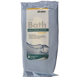 Sage Bath Sage Products 7989-Sage Products Bath Wipe, 8 per Pack, Personal Wipes (CS)