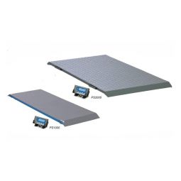 Brecknell PS1000/PS2000 Portable Floor Scales - Capacities: 1000 lb (500 kg) / 2000 lb (1000 kg)