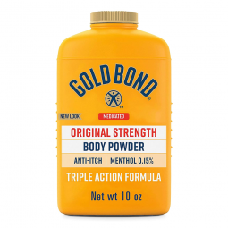 Gold Bond Sanofi Pasteur 04116701109-Gold Bond Original Strength Medicated Body Powder, 10 oz, Powde