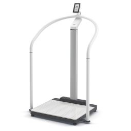 Seca EMR-Validated Ultrasonic Measuring Station With ID-Display & Handrail