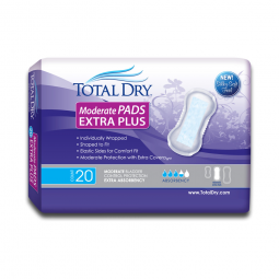 TotalDry Secure Personal Care Products SP1563-TotalDry Moderate Extra Bladder Control Pad, 13-3/4 in