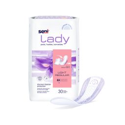 30 Count SENI Lady Light Protection Pads-Regular Length