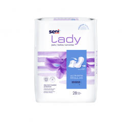 224 Count SENI Lady Ultimate Protection Pads-Regular Length
