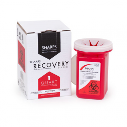 Sharps Recovery System Sharps Compliance 10100-012-Sharps Recovery System Mailback Sharps Collector,