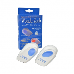 WonderZorb WonderSpur Silipos 4502-WonderZorb WonderSpur Heel Cup, Large, Ankle Braces & Foot Suppor