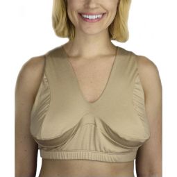 Silverts SV18930 Soft Comfy Wire-Free Bra Breast Nest