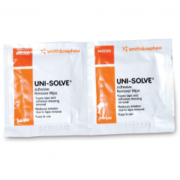 UniSolve Smith & Nephew 402300-Uni-Solve Adhesive Remover, 2 x 2 Inch Wipe, Adhesive Removers (BX)