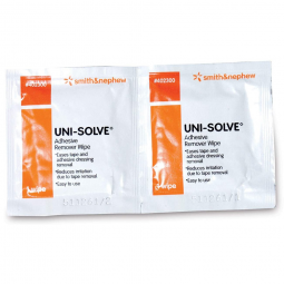UniSolve Smith & Nephew 402300-Uni-Solve Adhesive Remover, 2-1/2 x 2-1/2 Inch Wipe, Adhesive Remover