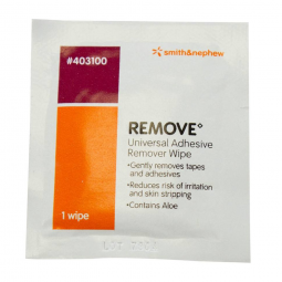 Smith & Nephew 403100 Remove Adhesive Remover, 2-1/2 x 2-1/2 in Wipe, Adhesive Removers (CS)
