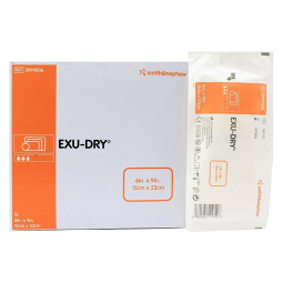 EXU-DRY Anti-Shear Smith & Nephew 5999006-Smith & Nephew Exu-Dry Anti-Shear Super Absorbent Dressing