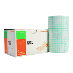 OpSite Flexifix Smith & Nephew 66000041-OpSite Flexifix Waterproof Dressing Retention Tape with Line