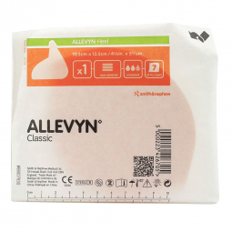 Allevyn Heel Smith & Nephew 66007630-Allevyn Nonadhesive without Border Foam Dressing, 10.5 x 13.5 C
