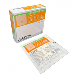 Allevyn Tracheostomy Smith & Nephew 66007640-Smith & Nephew Allevyn Tracheostomy Nonadhesive Foam Dr