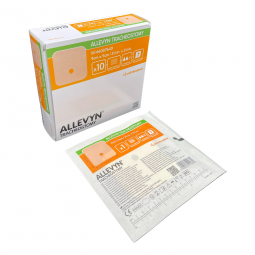 Allevyn Tracheostomy Smith & Nephew 66007640-Smith & Nephew Allevyn Tracheostomy Nonadhesive Foam Dr