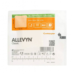 Allevyn Smith & Nephew 66027643-Allevyn Classic Nonadhesive without Border Foam Dressing, 2 x 2 in, 