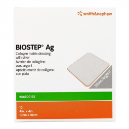 Biostep Ag Smith & Nephew 66800122-Biostep AG Collagen Dressing with Silver, Silver Dressings (BX)
