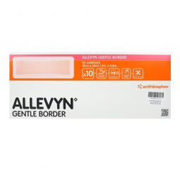 Allevyn Gentle Border Smith & Nephew 66800265-Foam Dressing Allevyn Gentle Border 4 x 12 in With Bor